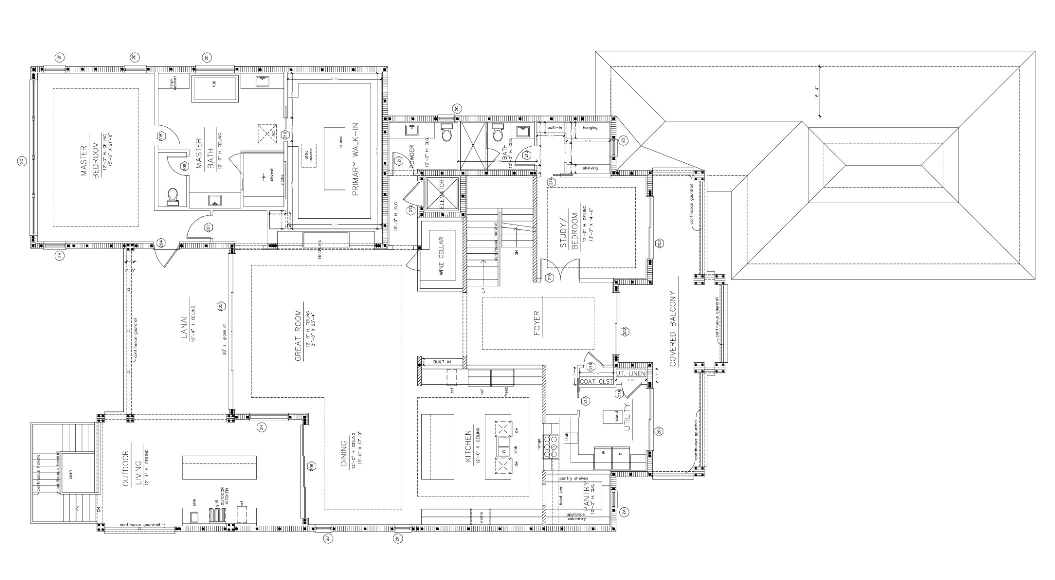 Floor Level Layout Main Living Level Floorplan